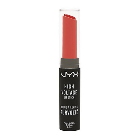 NYX High Voltage Lipstick Rock Star Red Pink - Picture 2 of 2